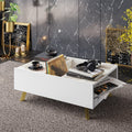 Frida Coffee Table - Ephesus Marble & Gold