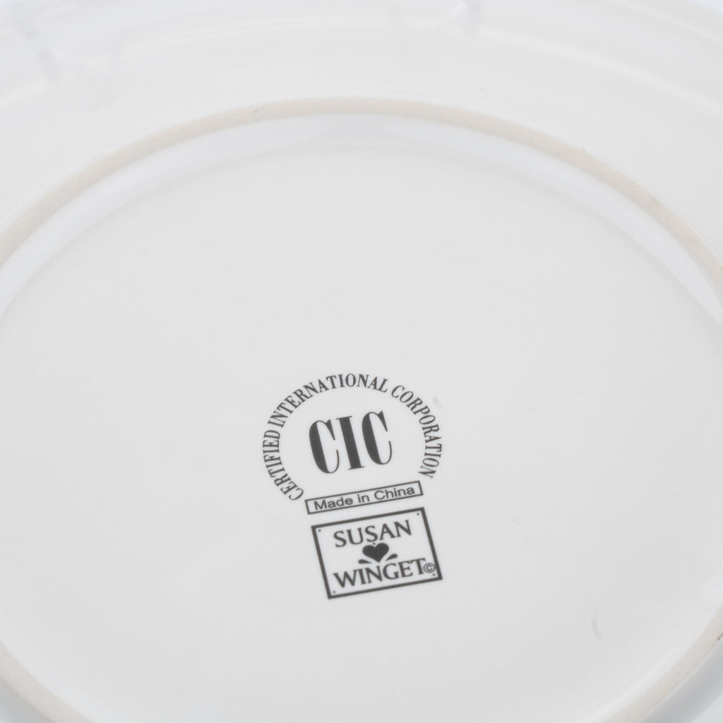 Certified International Home for the Holidays Plate - Three Candles