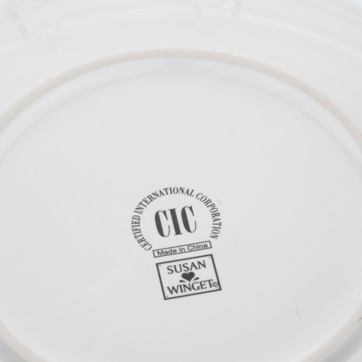 Certified International Home for the Holidays Plate - Three Candles